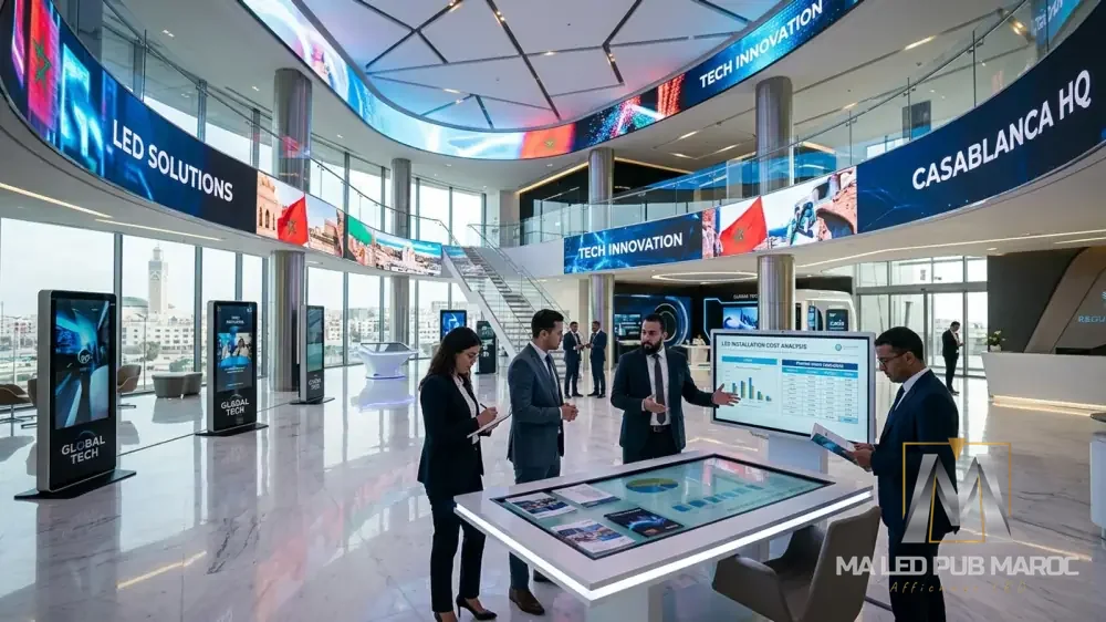Combien coûte un écran LED géant au Maroc ? Les bons facteurs à considérer
