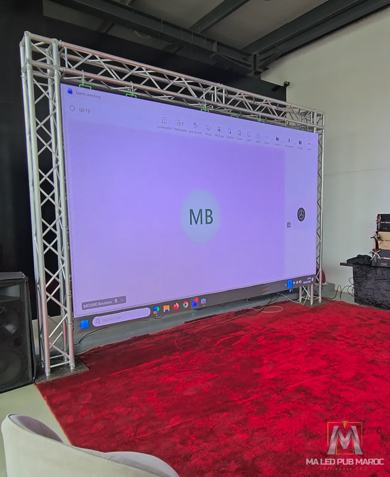 Régie Vidéo & Écran LED Conférence Hybride - Événementiel Corporate