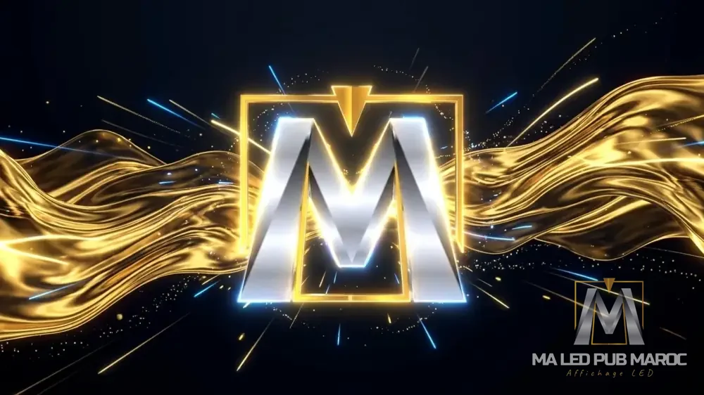 Écran LED géant configuré - MA LED PUB MAROC