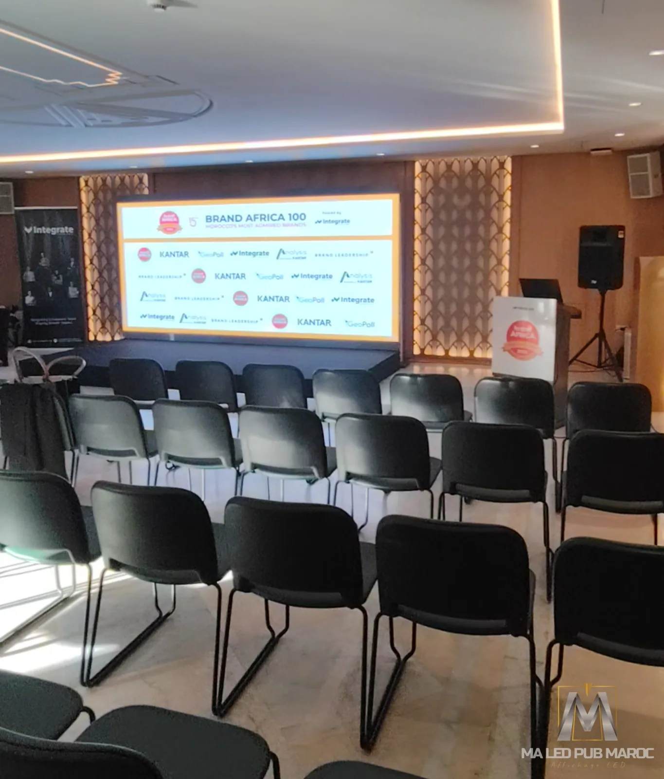 Scène LED & Conférence Internationale - Brand Africa Forum