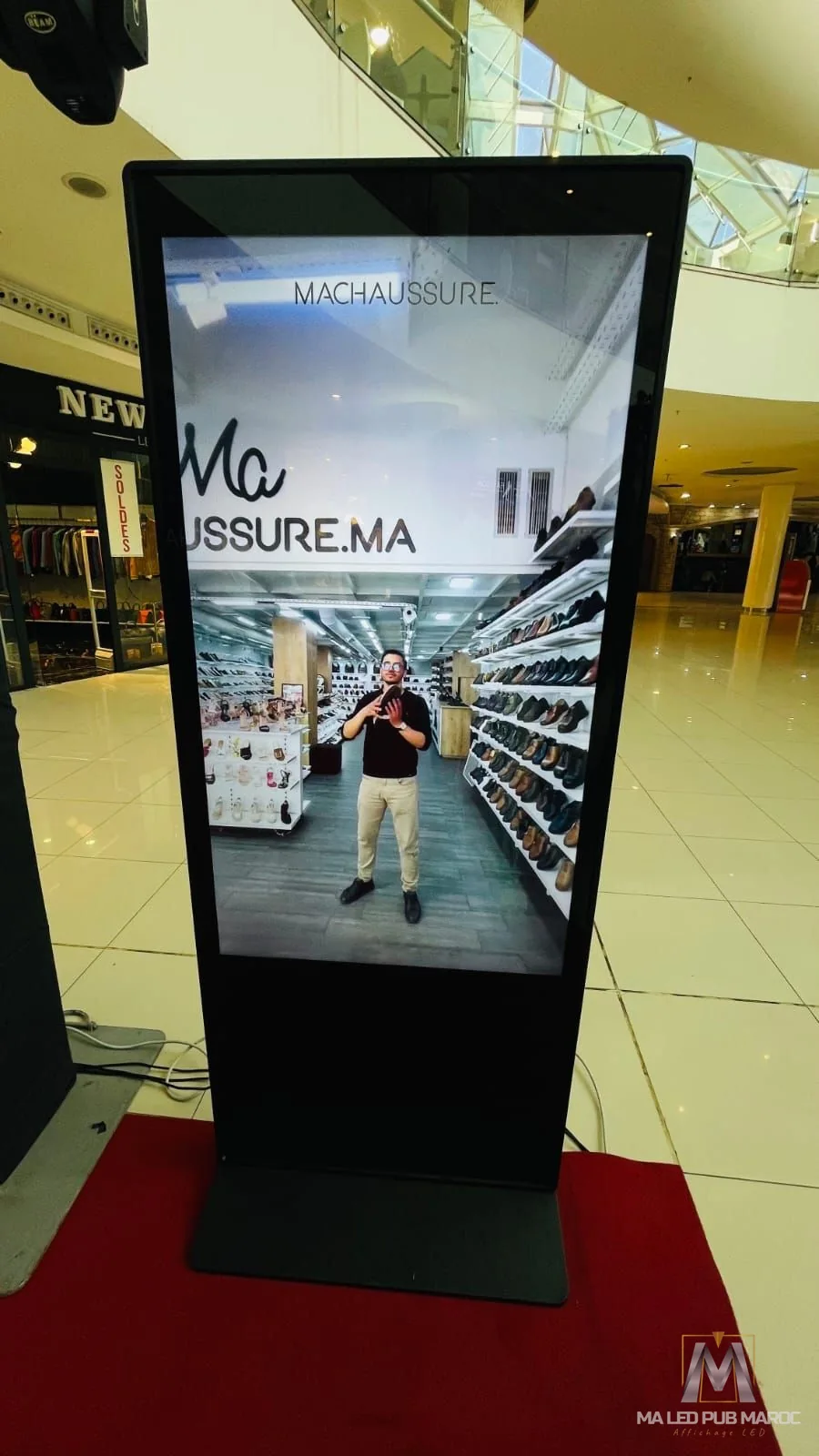 Totem Vidéo Interactif Galerie Marchande - Centre Commercial